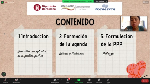 CongopeEcuador's tweet photo. 📢 Desarrollamos capacitaciones en el marco del convenio entre el Congope y la @FTerranueva para la aplicación de políticas públicas locales a fin de implementar un #ModeloEconómicoProvincial con énfasis en la economía solidaria y la soberanía alimentaria con el apoyo de la @diba https://t.co/FIMfT5F0bG
