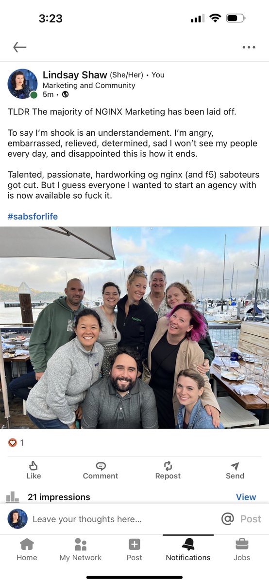 LindsayofSF's tweet photo. And we out ⚔️ #sabsforlife https://t.co/VEwm8dp0VL