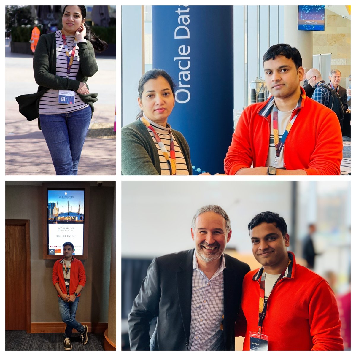 millionlogics's tweet photo. It was a spectacular event of Oracle Database World, London on Friday 20th April 2023. Few of our UK team has got an opportunity to attend this and meet Juan Loaiza, Mike Dietrich Keith Laker & Ludovico Caldara & Oracle ACE Mr. Sai
#oracledatabaseworld @Oracle @OracleDatabase https://t.co/QI3vzEM1gh