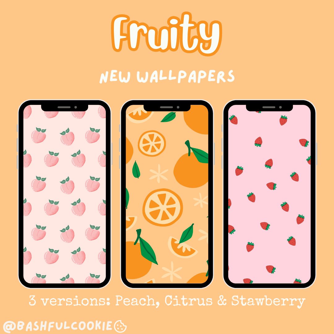 BashfulCookie's tweet photo. My new collection of wallpapers, Fruity🍓

Download them here >>> https://t.co/1iYc8RfngH https://t.co/Zu6fMu6cM3