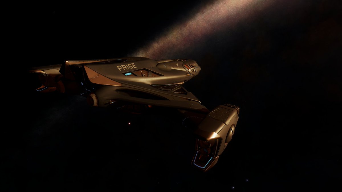 jaredcrue's tweet photo. Taking the Clipper NX-DELTA out for a cruise...
#stellarscreenshots 
#EliteDangerous
@EliteDangerous https://t.co/6JT9fq4zza