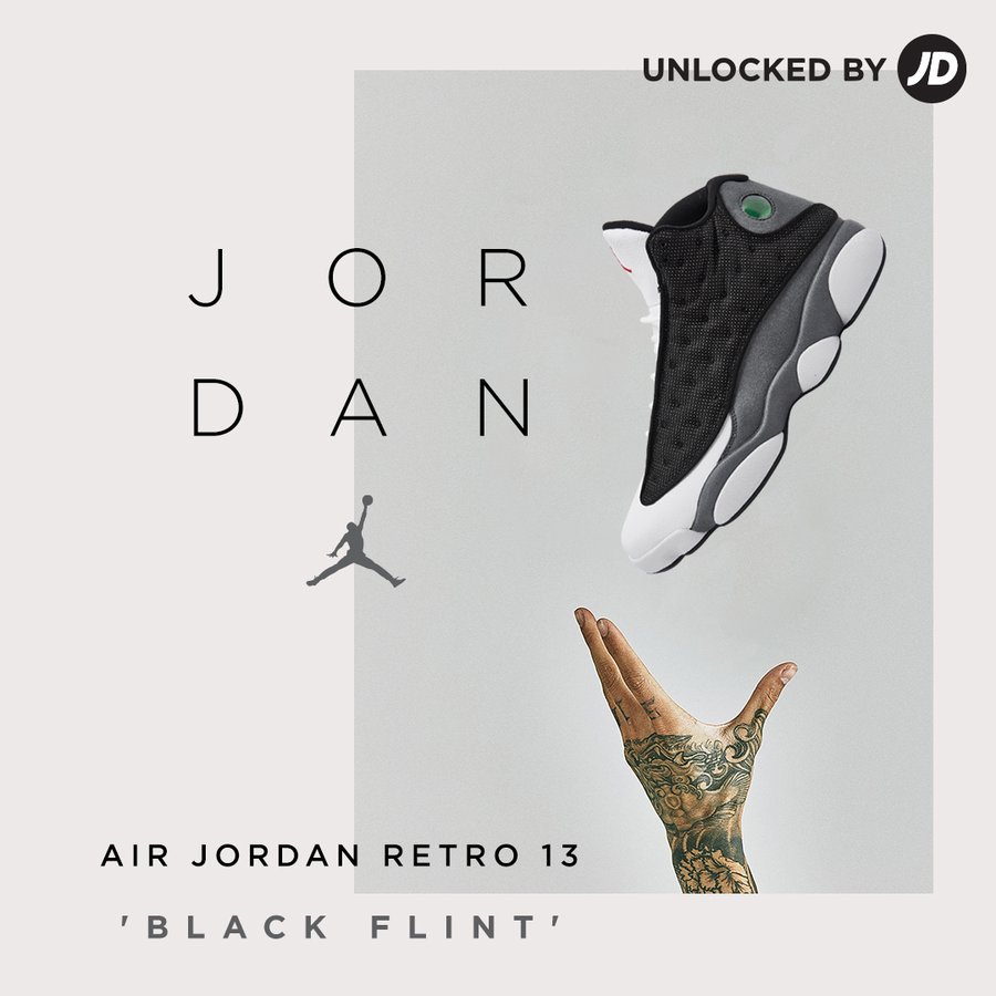 Jordan 13 Retro Black Flint (GS)
