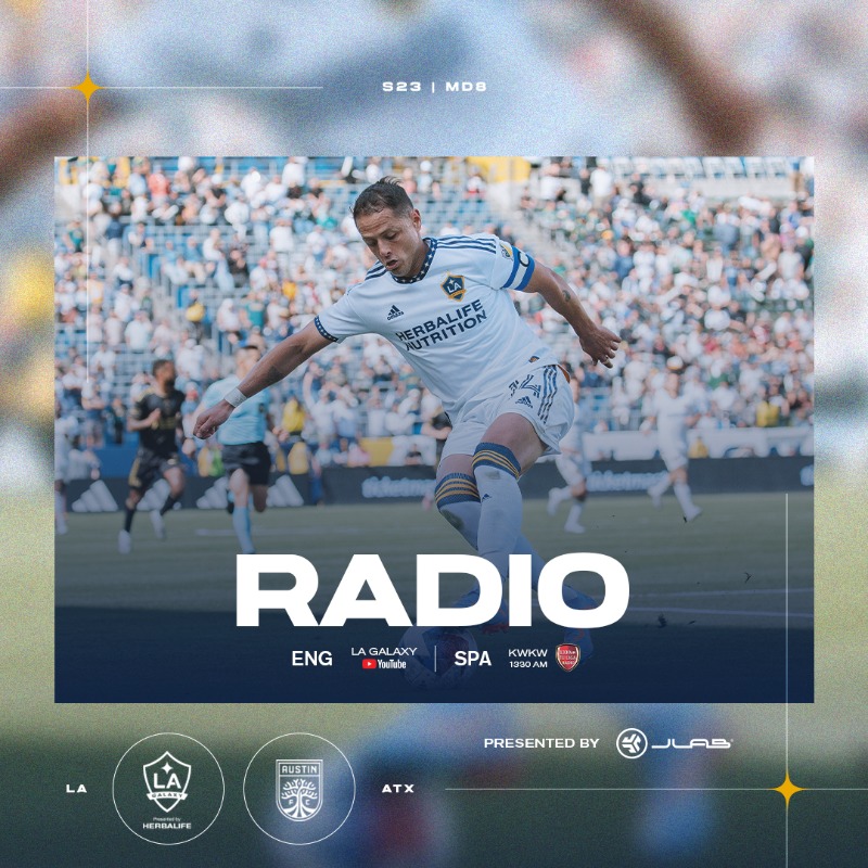 LAGalaxy's tweet photo. #LAvATX on the 📻

@joetutino on the Radio Stream presented by @JLabAudio