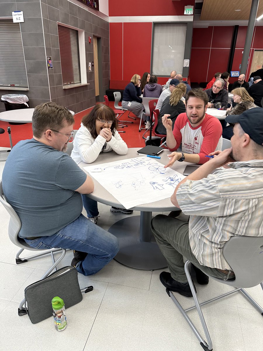 naidagn's tweet photo. I am super grateful for todays professional development. It was an easy like Sunday morning kind of day. We finished reading and discussing Grading for Equity! There was joy, connection, discussion and we even had a meal provided to us by Portillos! https://t.co/Qgc6ktlsvu