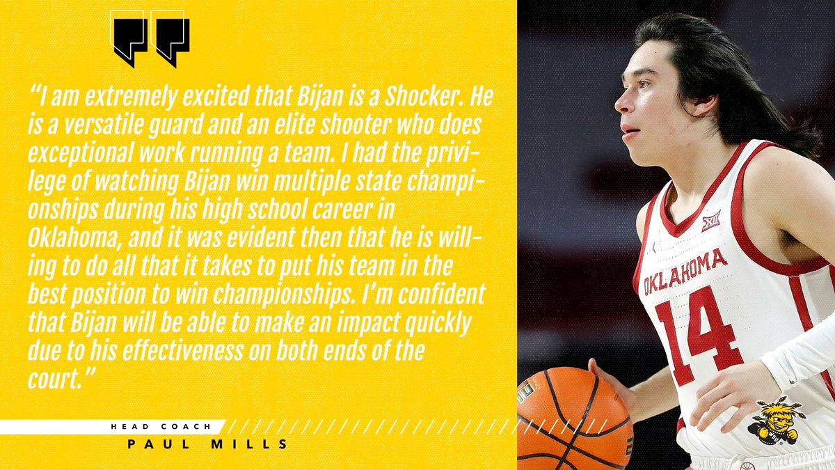 .<a href="/CoachMills/">Paul Mills</a> on the newest Shocker, Bijan Cortes:
