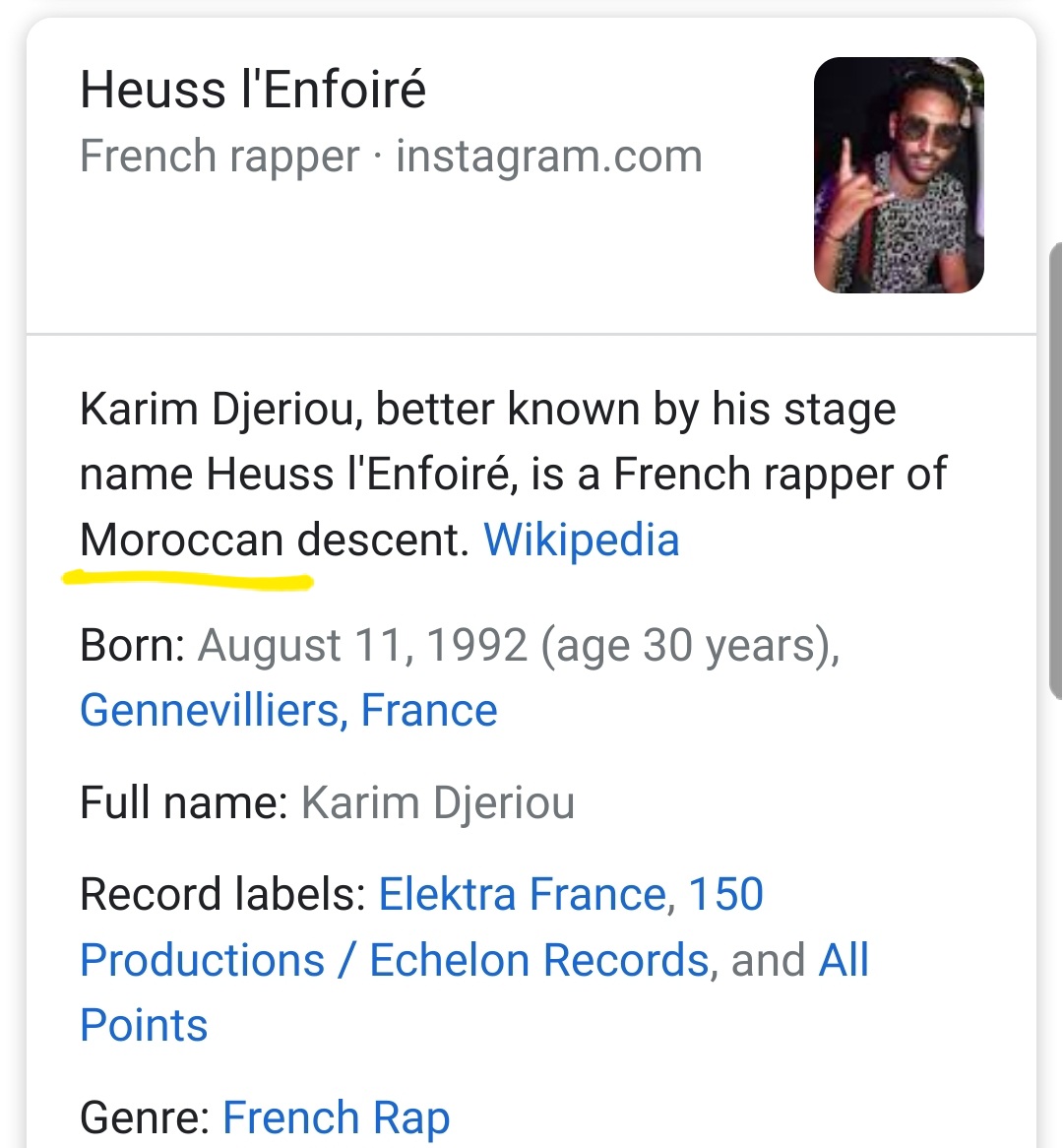 PreuveDz's tweet photo. @BMeghriche @Collectif_PV Wikipedia donne 2 versions 🙄 https://t.co/ZJzLf6I9gz