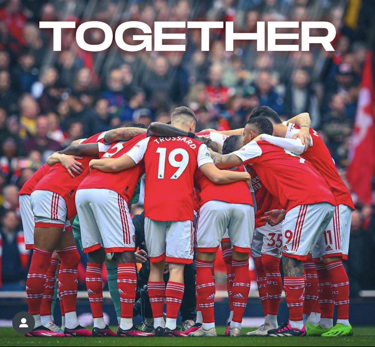 Comon_Trader's tweet photo. @Arsenal @m8arteta @AaronRamsdale98 @gabimartinelli @gabrieljesus9 @BukayoSaka87 @Thomaspartey22 @GranitXhaka34 @LTrossard @OdegaardFC @ReissNelson9 and all Arsenal player,
I've gat your back till the end.
Bring it on @ManCity 

Tuff Game #ARSSOU 
Gunners forever. https://t.co/716hI70lGa