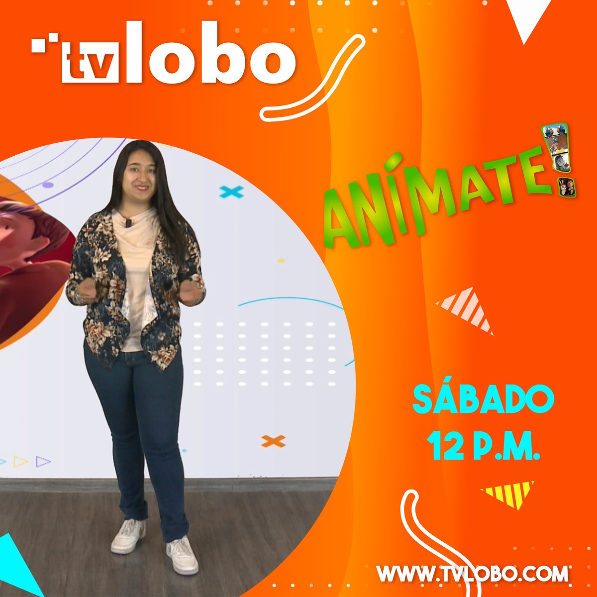 TVLoboUAD's tweet photo. 🔴 Anímate | No te pierdas nuestro programa 😁Anímate😁, con los mejores cortos animado que te dejaran una bella reflexión 🐺con la conducción de Jazmin Hurtado 🥰
🎥 Canal 4.1
📺 Cable 104.1
☎️ Tel. 618 143 47 35
📲 https://t.co/sJyObNhkiy https://t.co/avUGavy560