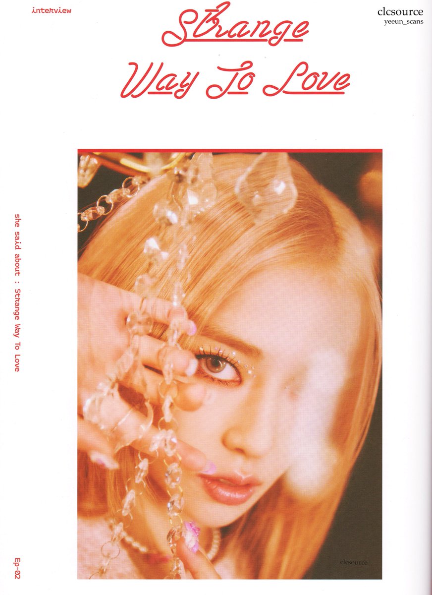 clcsource's tweet photo. [#YEEUN_SCANS] #The_Beginning 

Interview 02 (ENG TRANSLATION)

@superbellcom #yeeun #씨엘씨 #CLC #예은 #장예은 #JANGYEEUN #Cherry_Coke #체리콕 #CLC_SCANS https://t.co/DiTDpftTaJ