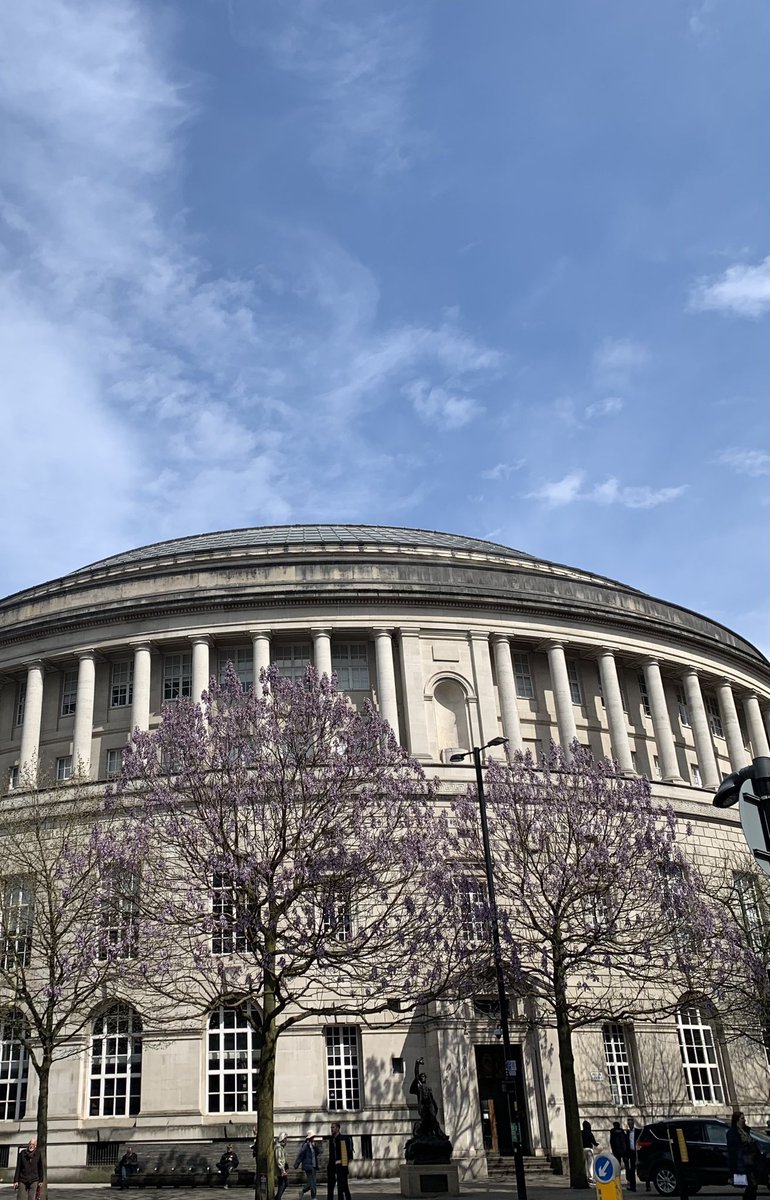 Wonderful walk today with Jack @FreeTours_MCR Every day’s a school day and it’s even better with a bit of James  to walk along to