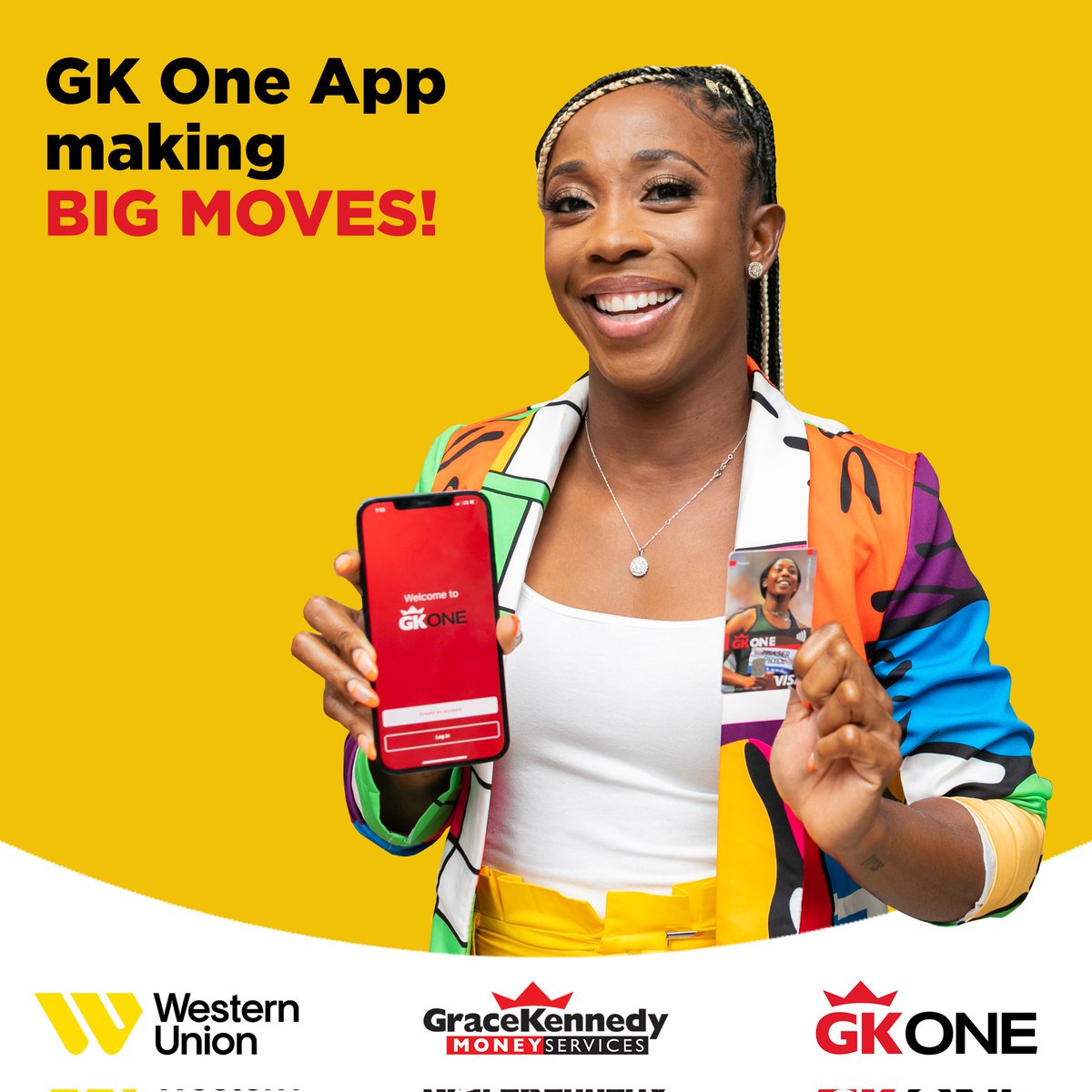 GKMSOnline's tweet image. Good news to start off the weekend! #GKOne has received more than $290 million in #WesternUnion remittances on the  App! Champagne🥂
Thank you customers for making this possible. #LoveUnnuBad 🥰❤