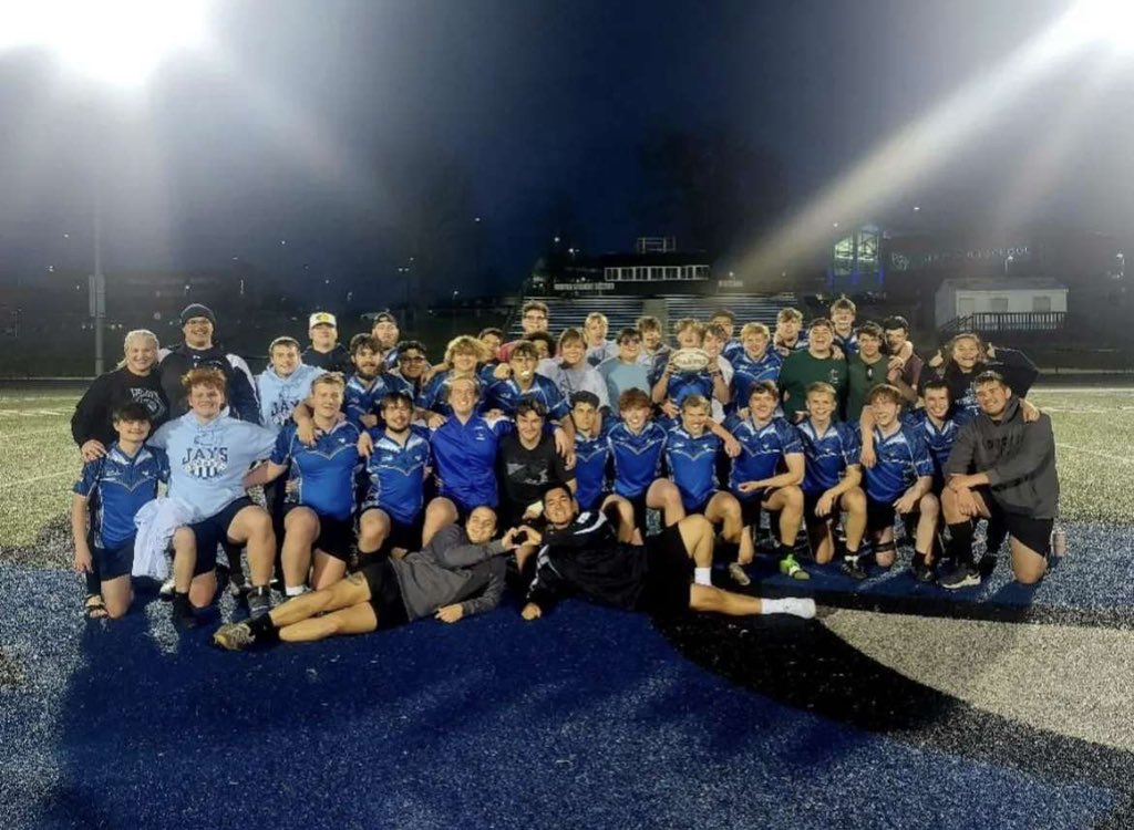 ATTENTION! Tonight out Men’s Rugby team plays Liberty North @ HOME @ 8:30! Be there! 💙