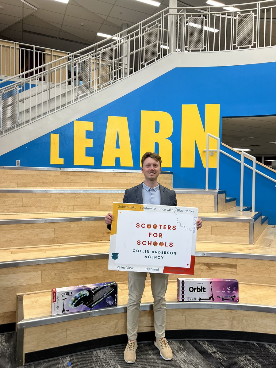 CollinAgency's tweet photo. It’s that time of year again! 

SCOOTERS FOR SCHOOLS! https://t.co/WmaxPpmlkb