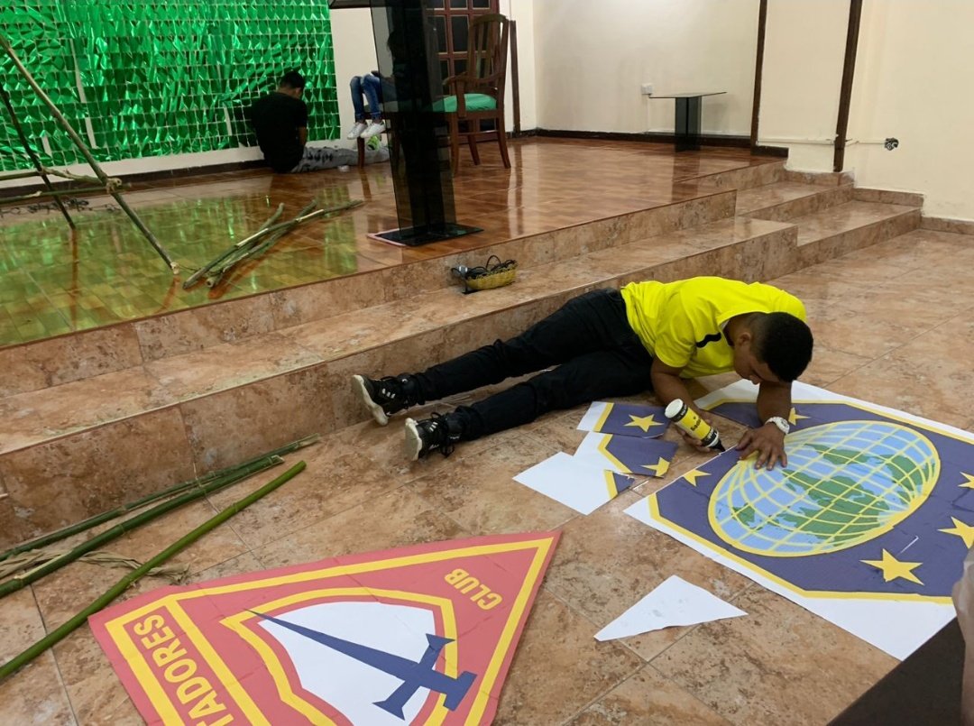 Jóvenes del club Gerizim Guatire preparandose para el recuento del camporee "SOMOS VENCEDORES" 2023. 

💥💥 ¡Vienen muchas sorpresas! 💥💥

#UVORIENTAL
#AVCORIENTAL
#IASDGUATIRE