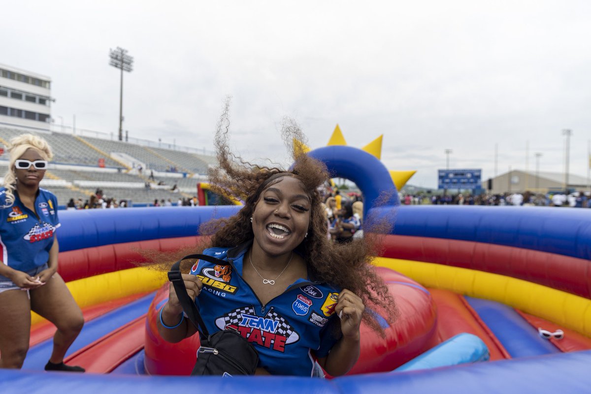 TSUedu's tweet photo. TSU students were able to let it all hang out and release some stress during this year’s Tiger Fest! Several hundred participated in activities at Hale Stadium, prior to final exams in the coming weeks.
#FunTimz #TigerFest23 https://t.co/1mSoVDWtv6