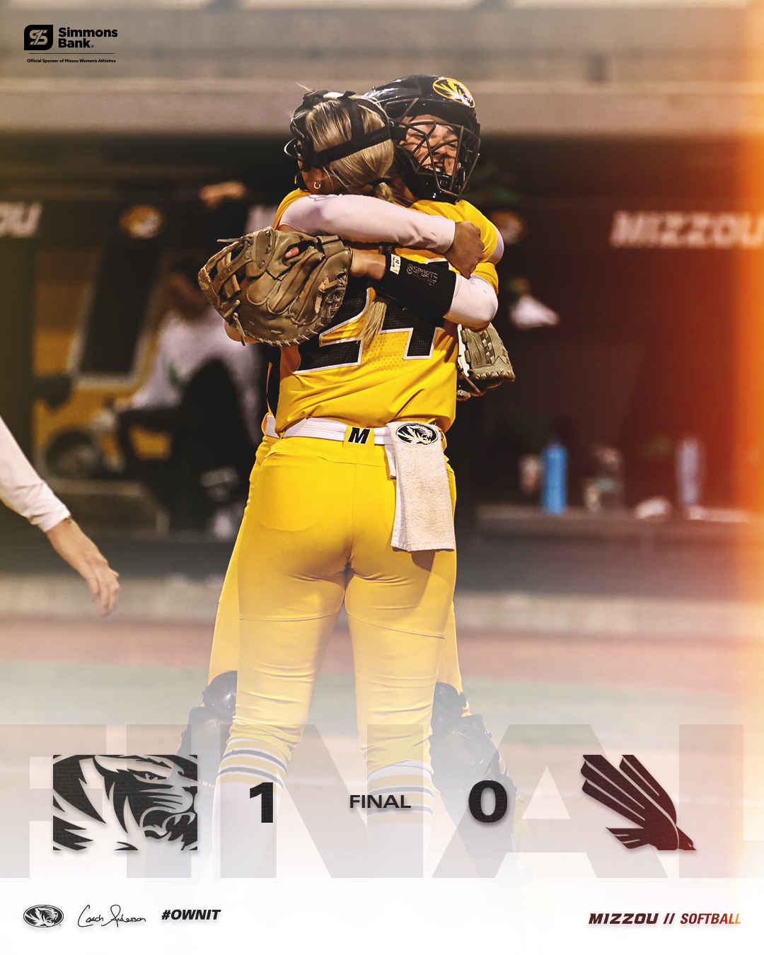 Barstool Mizzou on Twitter "RT MizzouSoftball No Hitter for