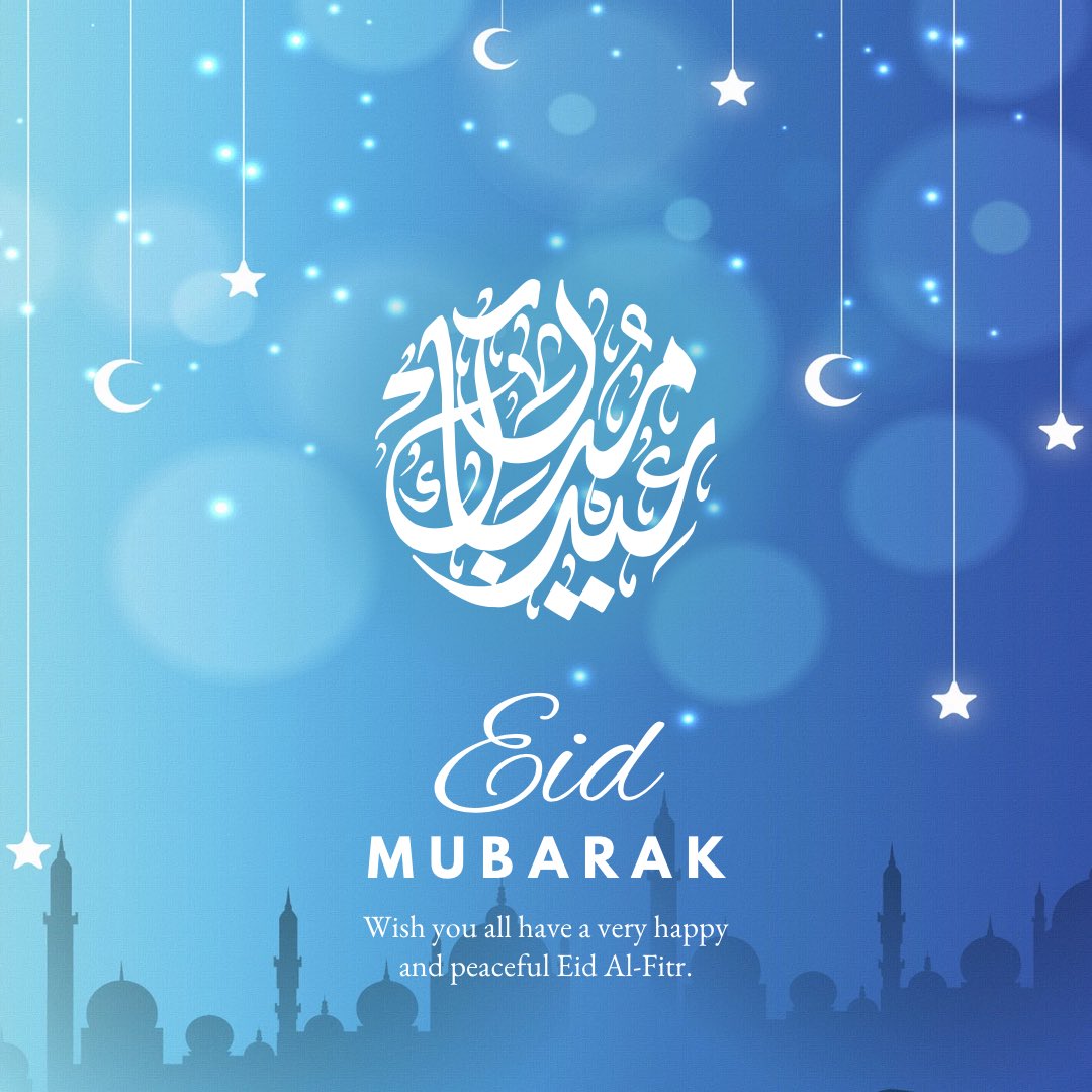 Dreamed_School's tweet photo. May Allah accept all our good deeds throughout this blessed month and May the blessings of Eid bring peace, happiness, and prosperity. 
Eid Mubarak🌙✨🎉 https://t.co/TmPTY5SrzH