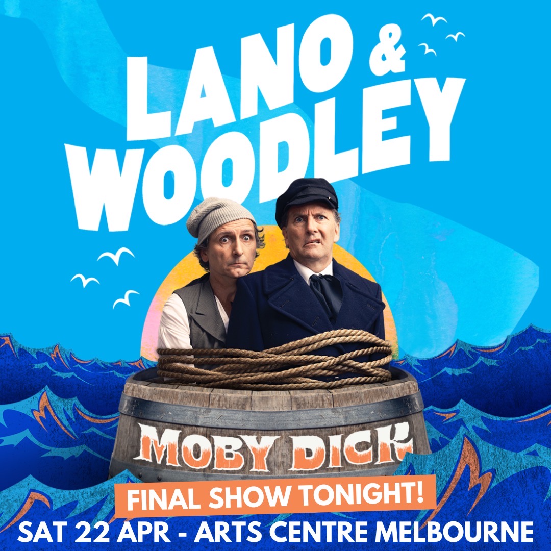 MELBOURNE! Don’t miss Lano and Woodley's FINAL SHOW at the <a href="/artscentremelb/">Arts Centre Melbourne</a> TONIGHT. Final tickets available - book yours now!

🎟️cmdy.live/MICF23LanoWood…