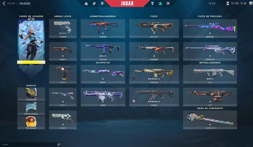 Quintao_77's tweet photo. I'm selling a Valorant account for €140 (negotiable), it has banners from all chapters and more than 60 skins.
Servers EUW https://t.co/1Gc7Ff6g5k