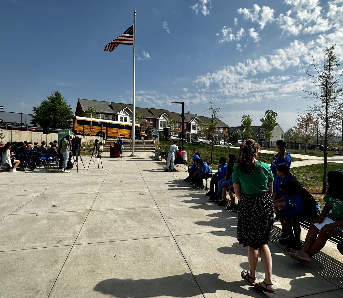 229Holabird's tweet photo. A few more pics and videos from the @BaltCitySchools Electric School Bus 🚌 celebration!!! https://t.co/ajGE2uPDVt