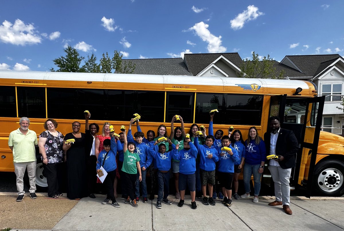 229Holabird's tweet photo. A few more pics and videos from the @BaltCitySchools Electric School Bus 🚌 celebration!!! https://t.co/ajGE2uPDVt