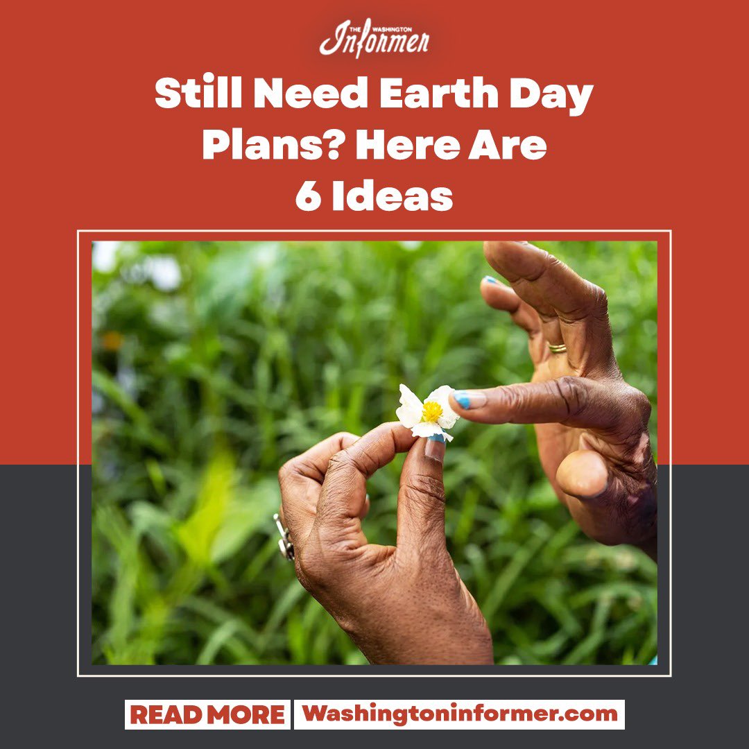 WashInformer's tweet photo. Still Need Earth Day Plans? Here Are 6 Ideas. Read more https://t.co/I9D2WQErYx  #earthdayiseveryday #earthday2023🌎 #informerearthday #informerearth #earthday #environment https://t.co/N0wc6YUbnp