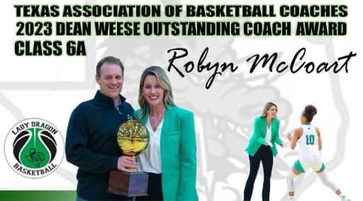 CABCSLC's tweet photo. Congratulations @LadyDragonBKB Coach @robynmccoart ‼️

We are #DragonProud &amp; thankful for all you do for our student-athletes! https://t.co/5OnFBG7OJi