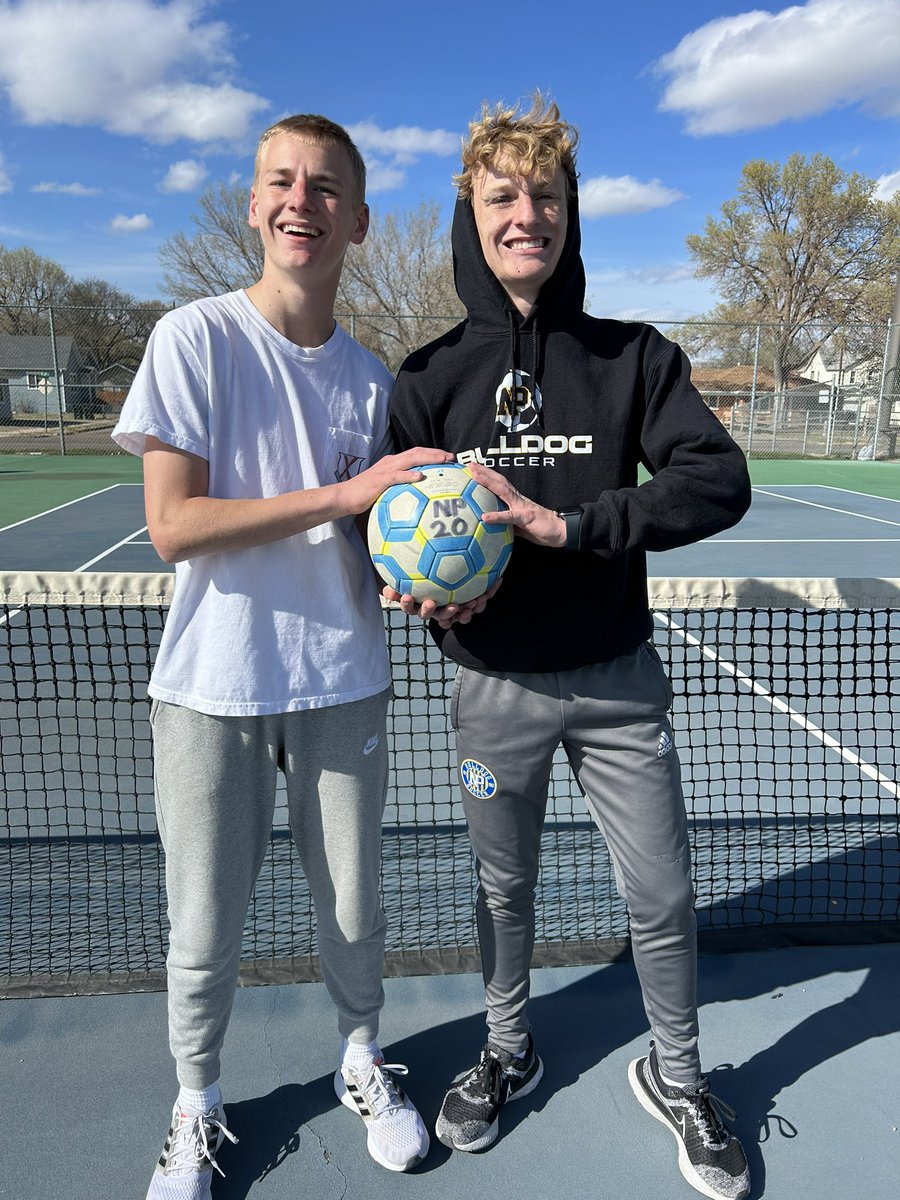 The 2023 Bulldog Soccer Tennis Consolation Champs.