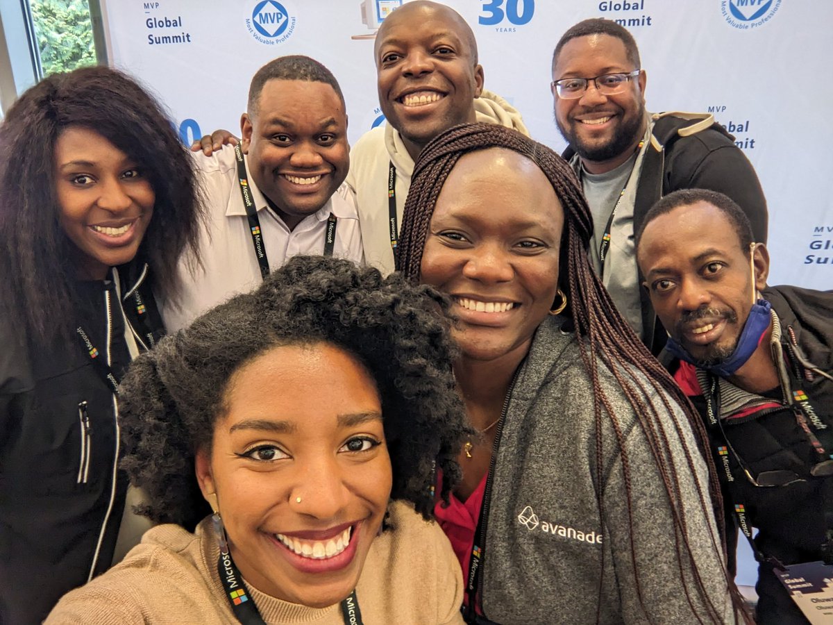 amac_ncheese's tweet photo. M(elanin)VP Crew in the house! 💁🏾♀️🎉
#MVPBuzz
#MVPSummit
#BlackTechTwitter
#AfricanInTech https://t.co/RpzsRdT298