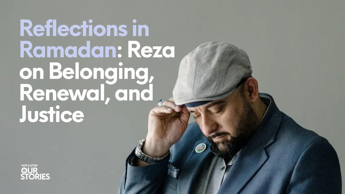 Hajj Reza Nikumanesh is the Director of Clergy Organizing at Faith in Action.

He sat down to talk about being Muslim in America, the beauty of his faith, and how Ramadan, and ultimately God, points us towards pursuing justice. 

Read his full interview: bit.ly/3H0GW04