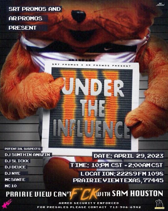 LILcoriiii_'s tweet image. so we starting off with #TopsOff💦 for a cool lil $2Tuesday then,
#UIDARTY is the pregame for #UnderTheInfluence3 in PV
annd i believe the prodigies gon be full of that punch on a trailer for the #UltimateTrailRide 🐎

#ShsuSpringfest2k23 we spinning like a top🥳🥳