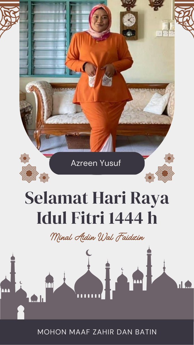 sakura3486's tweet photo. Selamat Hari Raya 2023 

#teamrayaselangor #teamrayasingle https://t.co/10ilRSgbO7