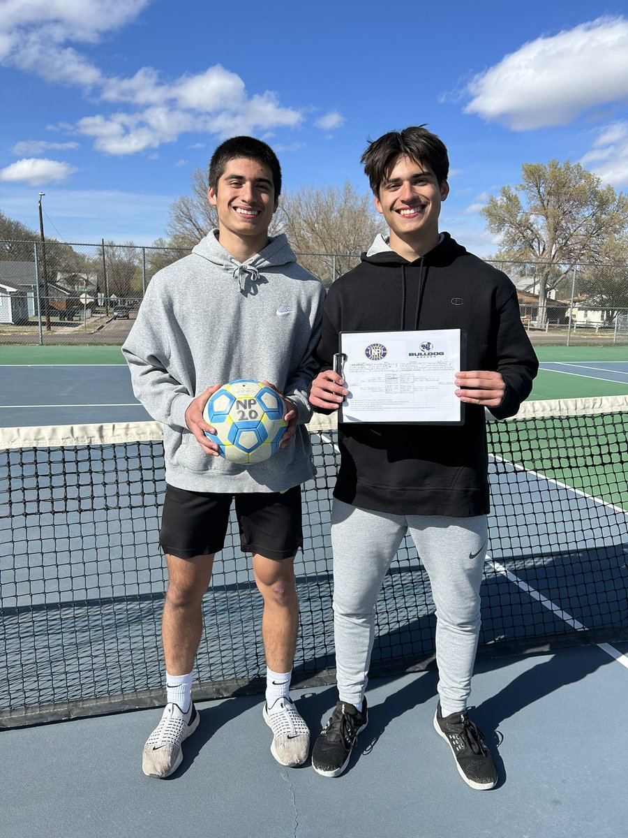 Ladies and Gentlemen, your 2023 World Champions of Bulldog Soccer Tennis. Repeat Champs!