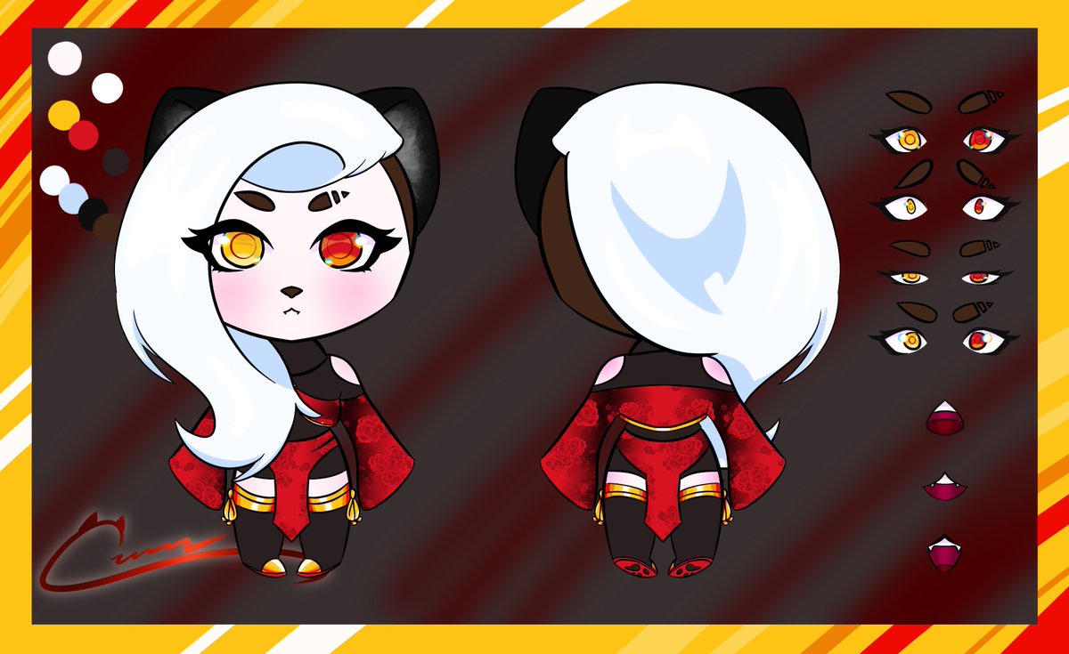 RCrimsos's tweet photo. Here is the 4 main reference sheets! Just a note, all the versions have the fluffy tail from the Femme version~ https://t.co/PPDZQErm2O