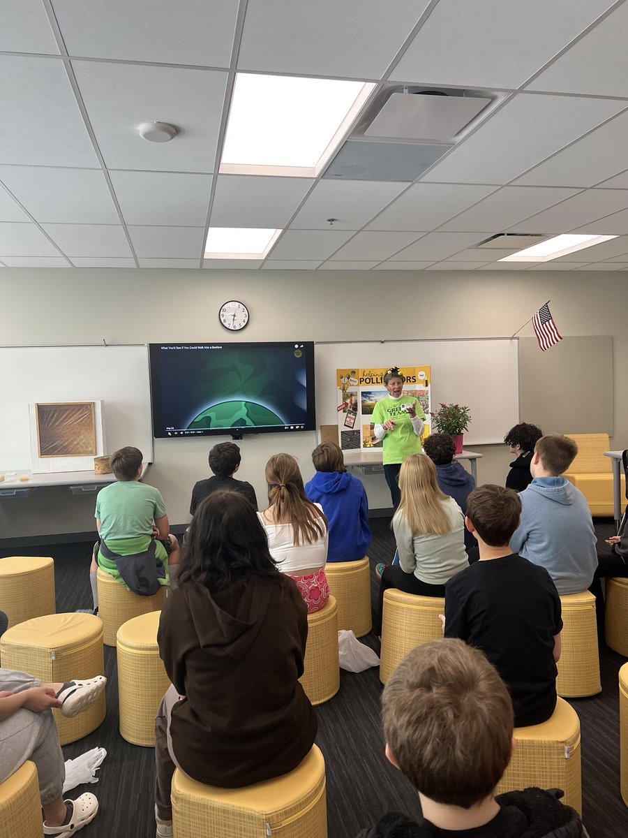 JMitch2022's tweet photo. @campbellsmsd rocked Earth Day!! 6th grade had so much fun! After all the fun, they got to learn about landfills and recycle centers while making art out of recyclable items! 😊🌱🌍 https://t.co/q0lSvgQY05