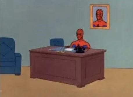 therealobaid10's tweet photo. @insomniacgames this is me waiting for a new trailer for Spider-Man 2 https://t.co/ZJB7kUM2je