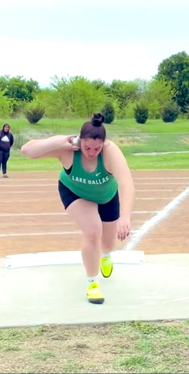 🎉🎉THIS birthday girl RIGHT HERE broke her own school record AGAIN 

Altyn placed 3rd in Shot Put at the Area Meet with a throw of 39’0.75”🔥

🎉HAPPY 18th ALTYN!! 📢

<a href="/LDISDAthletics/">Lake Dallas ISD Athletics</a> <a href="/LakeDallasISD/">Lake Dallas ISD</a> <a href="/LakeDallasHigh/">Lake Dallas High</a> <a href="/LDHSGirlsBball/">Lake Dallas Girls Basketball</a>