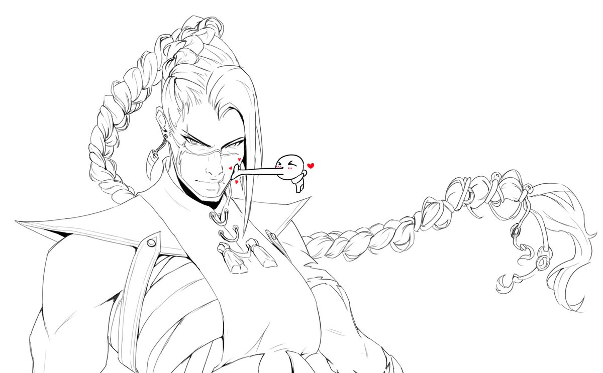 I dunno if it's a bit cringe to be proud of my own work but I've just hyperfocussed on something for about 3 days straight and I'm so proud of it 👉👈🥺
I wont post it just yet but here have a sneaky peak at the lines 👀💦
