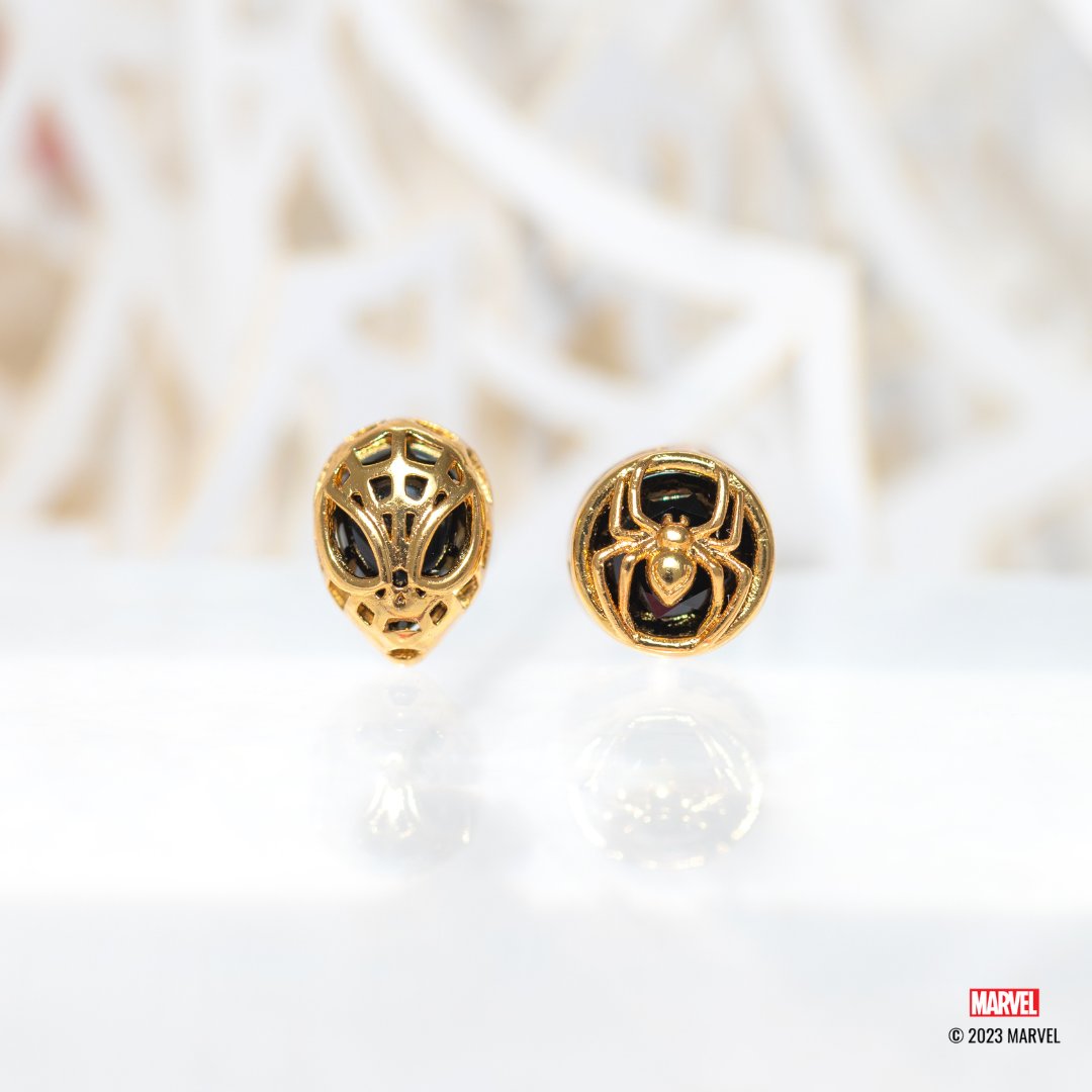 shopgirlscrew's tweet photo. Swing on in style with the new Marvel’s Spider-Man Miles Morales Stud Set✨

#Marvel #MarvelxGirlsCrew #SpiderMan #MilesMorales #MarvelJewelry #StyledbyMarvel https://t.co/GWpYoalhey