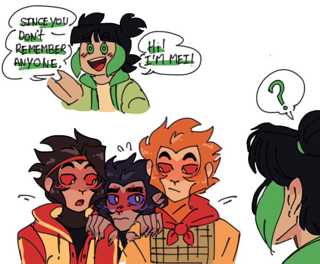 Since you all loved my silly au, have more, I still need to think