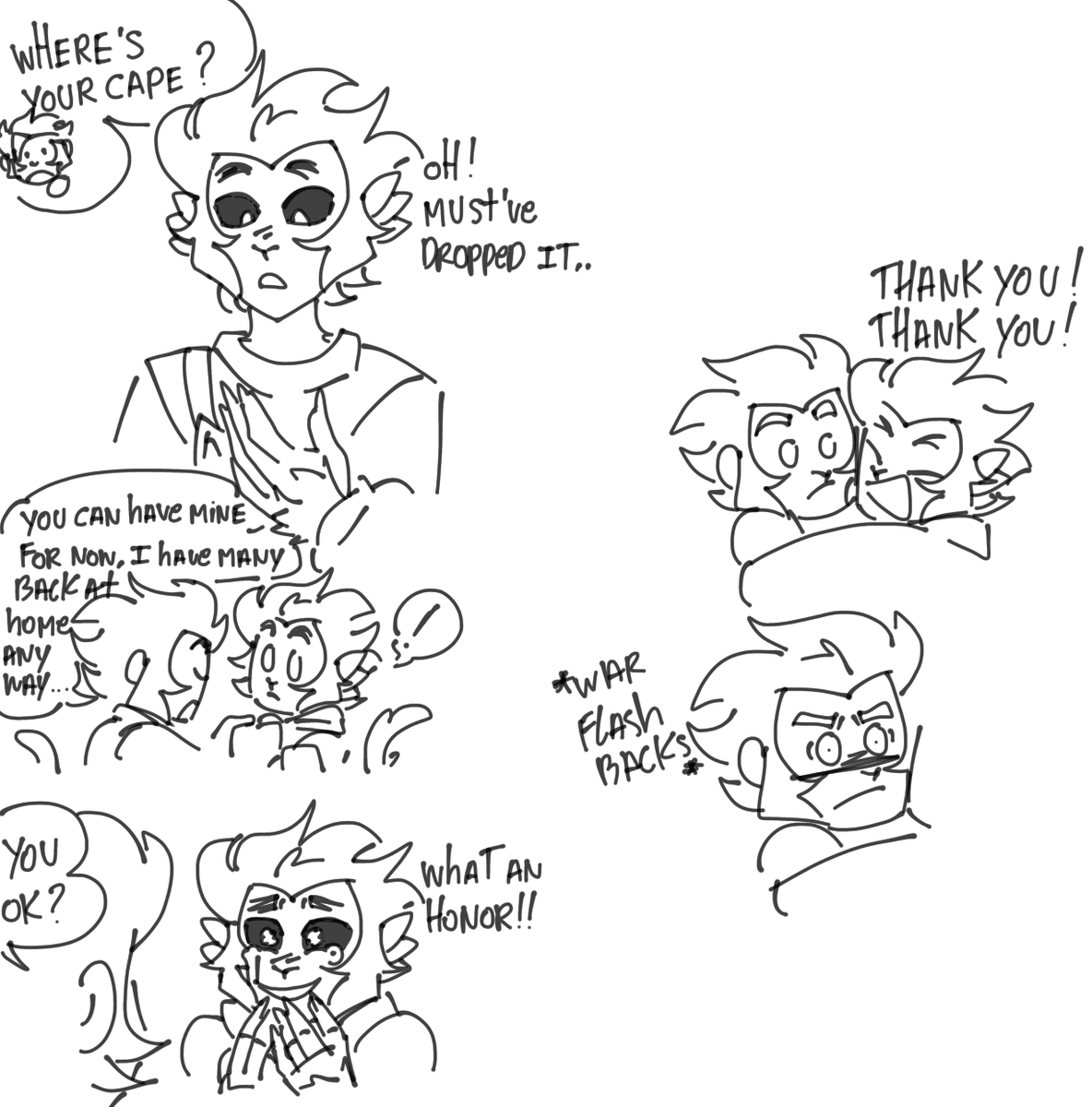Since you all loved my silly au, have more, I still need to think