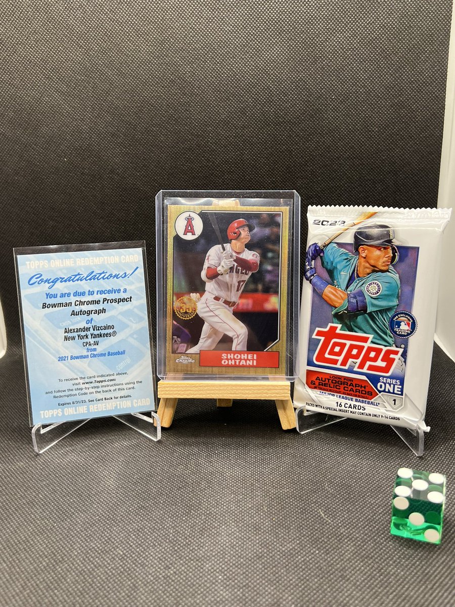 12k giveaway!!!!!
To enter: like-follow-RT!

Shohei, auto redemption and a pack! All the worlds together!
🤯⚾️⚾️⚾️⚾️⚾️⚾️⚾️⚾️⚾️🍀🎉💯
Drawing will be April 30th at 9pm CST!

Must be following/like/rt to win!