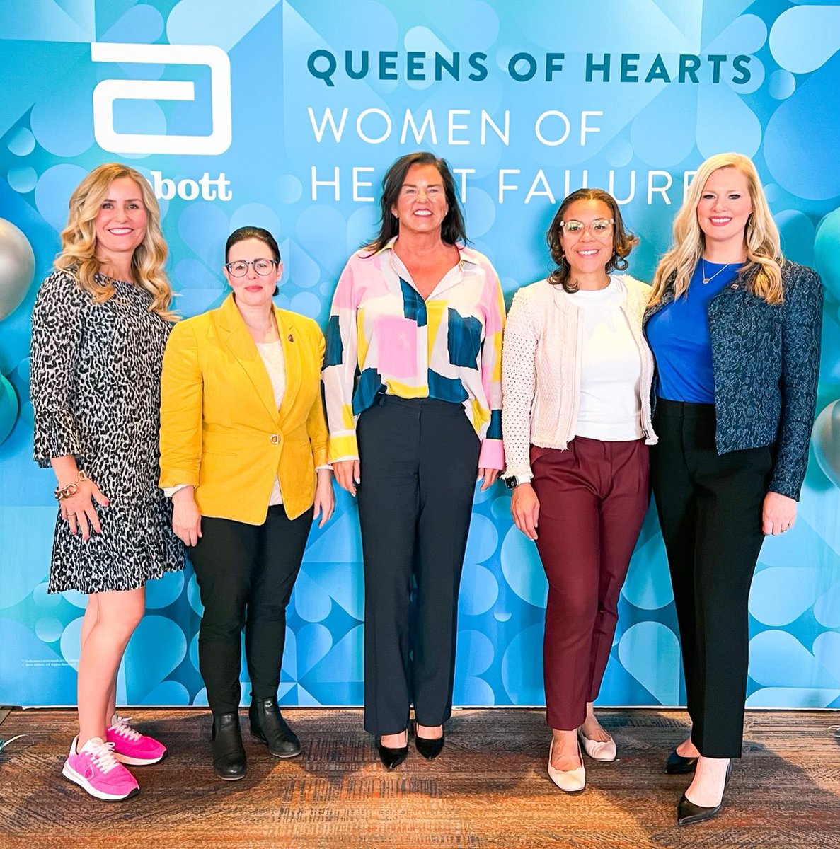 Women of Heart Failure are the Queens of Hearts. Let’s lift each other up and be champions for female colleagues, friends and patients. Thank you to all who attended and to our speakers for inspiring us.
#HeartFailure #IntersectionalFeminism  #AbbottProud
#ishlt2023