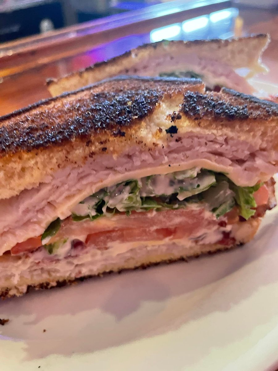 Our POTW is mushroom and Turkey Bacon Club is our special. Come out and enjoy one this week! Only $10! #wintervillenc #greenvillenc #gologreenville #eatlocal #localisbetter #sandwich