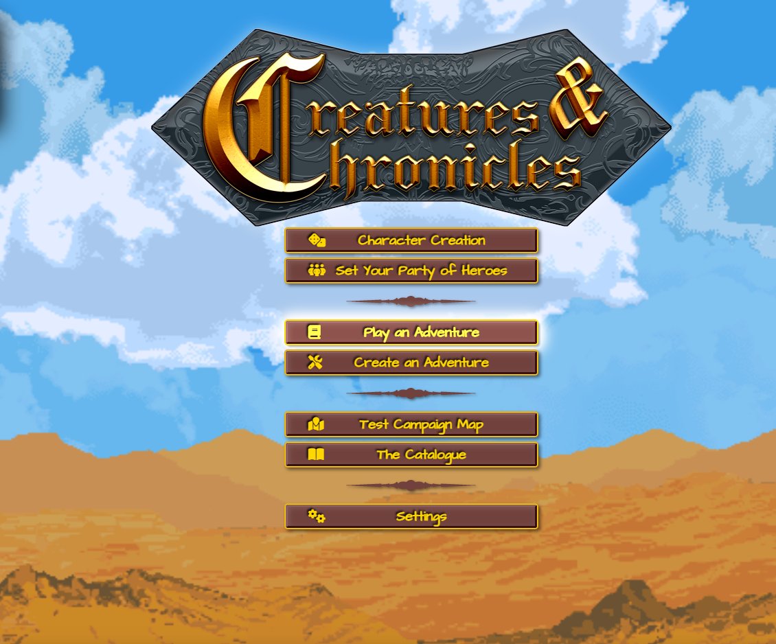 CreaturesChrons's tweet photo. My #indiedev project is a nostalgic browser-based #turnbased classic fantasy #RPG. The goal is to create a detailed and deep representation of old-school RPG games with more modern graphics while still keeping the retro style using more #pixelart inspired graphics.

The game is just as much about giving fun experiences to other, as it is about playing. You can use the adventure builder to greater and share adventures and encounters.

I started building the game in December of last year. I had a basic concept from a summer holiday project I did.

Now I'm building the game in the hope that I can make enough money to work from home and support my autistic son who also struggles greatly with #ADHD.

The whole project is really a triple-win thing. You get an awesome game, I get an income, and my son has a father that is home and available when he needs me.

The game is in early access and you can play using generic characters, that you can customize a bit. Or you can subscribe to the basic subscription and gain access to creating your own custom characters.