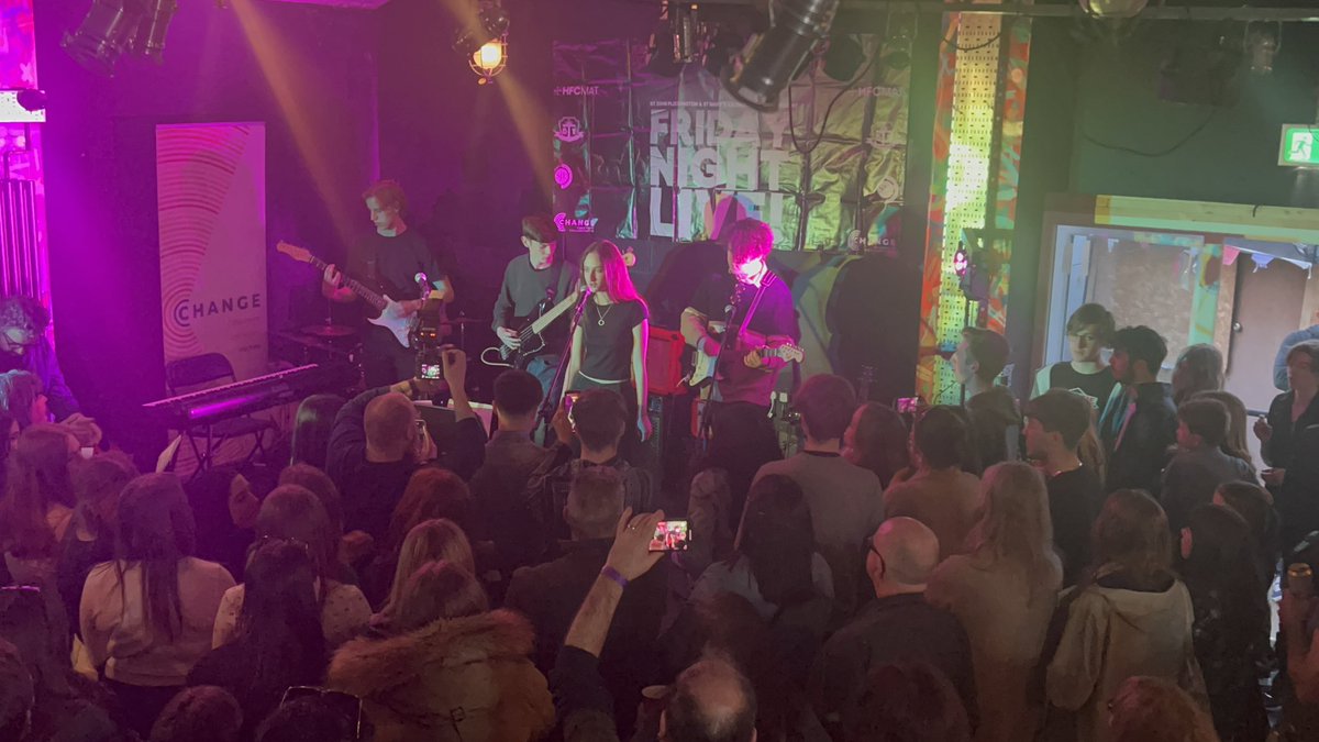 HFCMAT's tweet image. Huge thanks to @laurielozmo @danieldaviesRPL and all staff who made tonight’s Friday Night Live such an awesome event. The kids were incredible and It was great to see so many new acts too. #proud @SJPHeadTeacher @StMarysWallasey