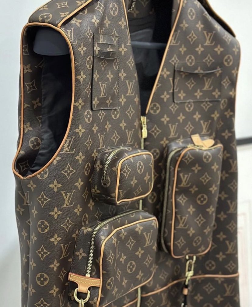 vuitton utility gilet jacket