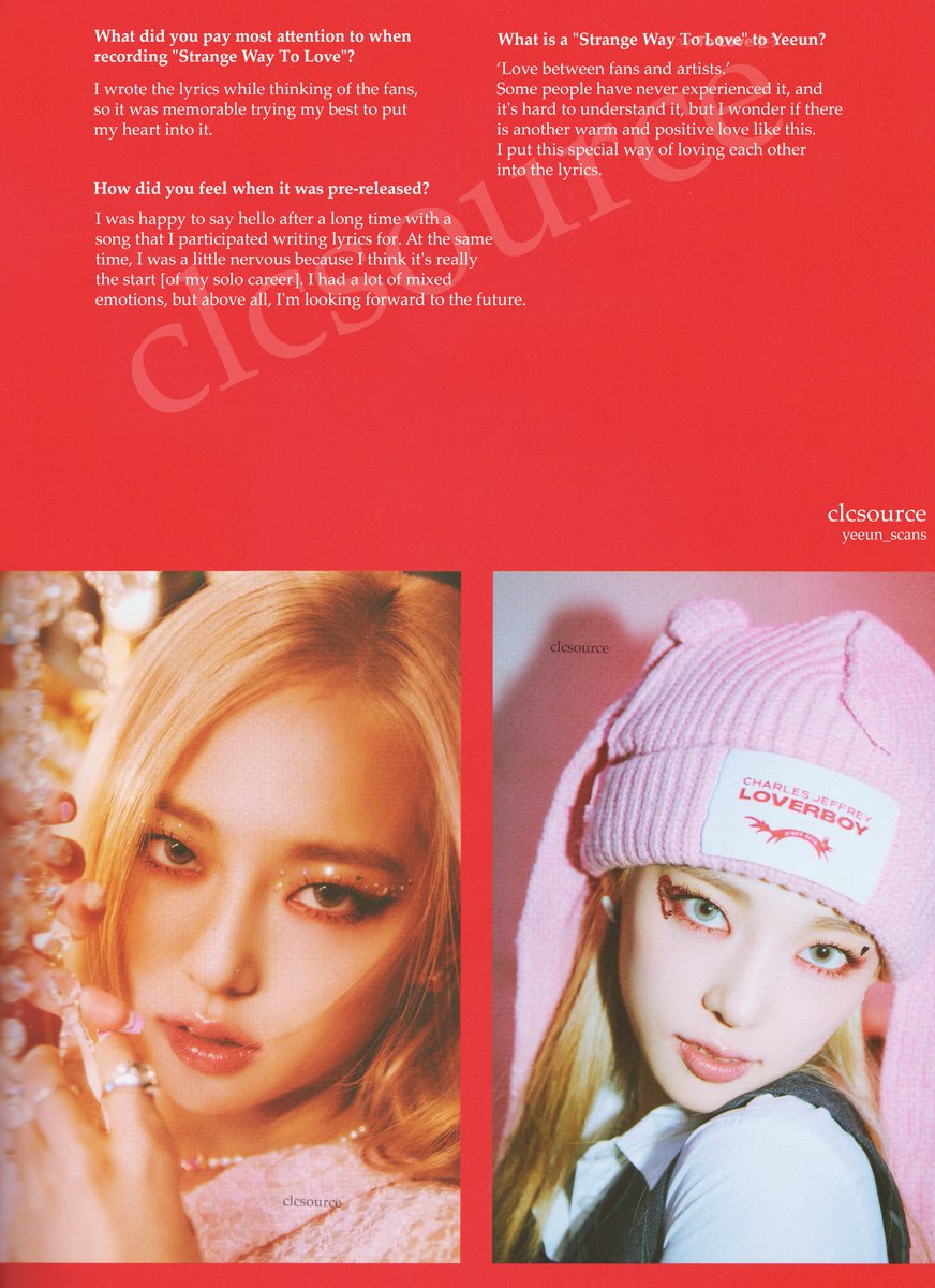 clcsource's tweet photo. [#YEEUN_SCANS] #The_Beginning  

Ep.01-03 Interview [ENG]

01. Solo 
02. Strange Way to Love
03. Cherry Coke

@superbellcom #yeeun #씨엘씨 #CLC #예은 #장예은 #JANGYEEUN #Cherry_Coke #체리콕 #CLC_SCANS https://t.co/pIR4Zchj4A