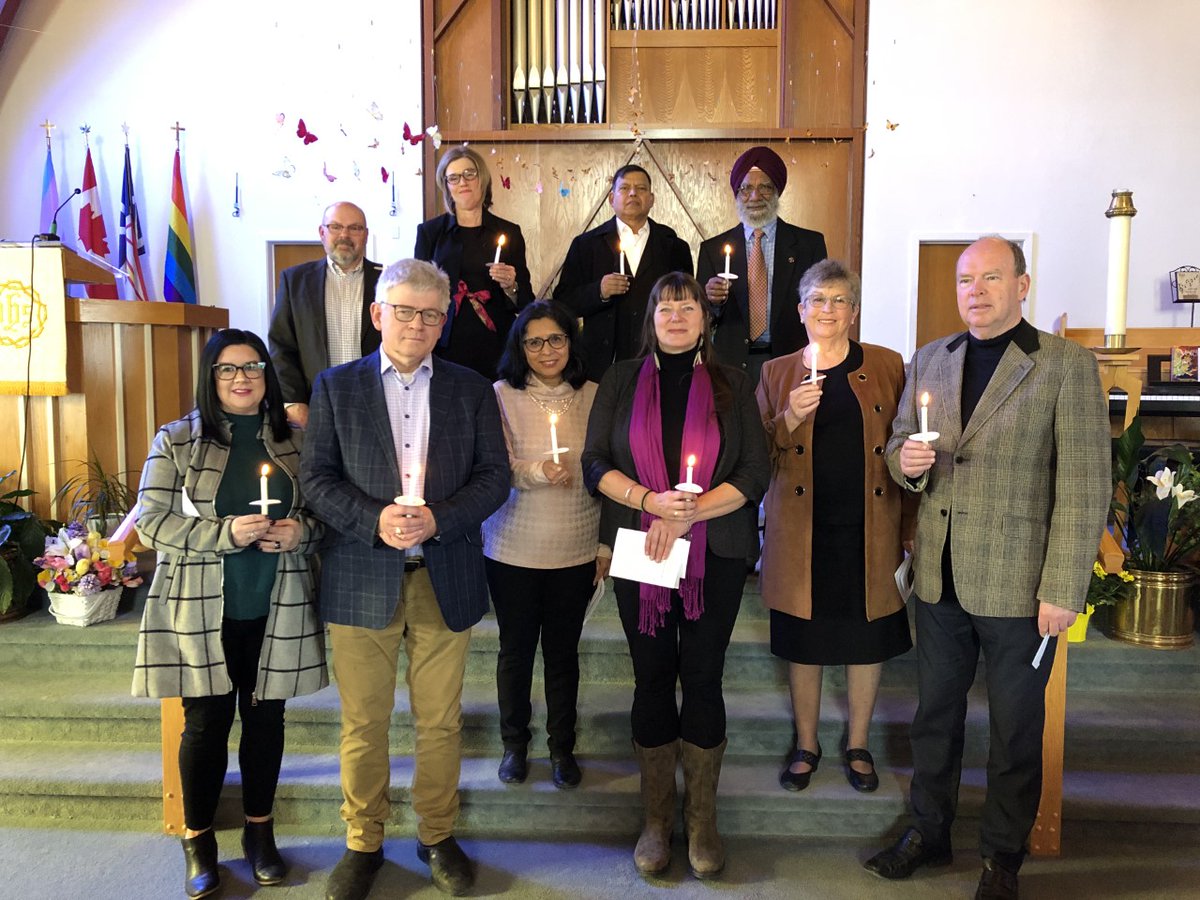 NLRSAC's tweet photo. Multi-Faith Vigil of Jews, Christians, Muslims, Hindus, Sikhs for a Guaranteed Livable Income, St. James United Church, April 15, 2:30 p.m. Sponsored By: St. James and Gower Street United Churches; Religious Social Action Coalition NL

Thank you all for participating! https://t.co/t2xhGiKLir