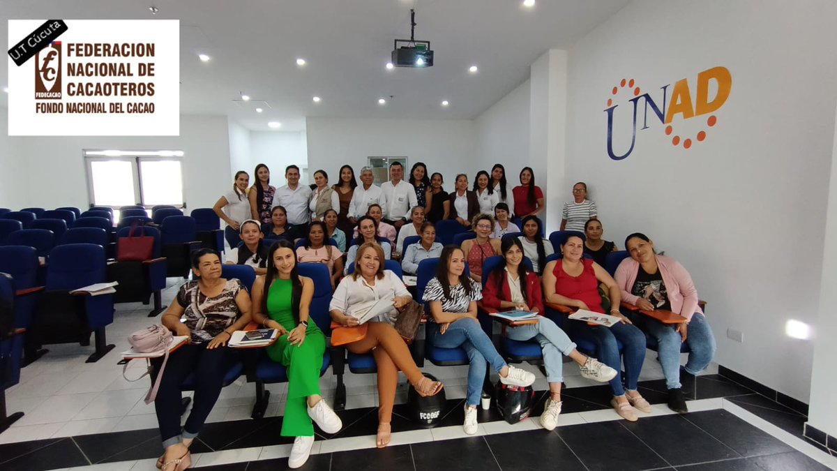 layton_06's tweet photo. Con éxito se desarrolló el lanzamiento del programa de Innovación y emprendimiento Femenino en Cúcuta
#UniversidadUNAD 
#fedecacao 
#U.T.Cúcuta
#MariaDelCampo https://t.co/J1DjWlYgBm
